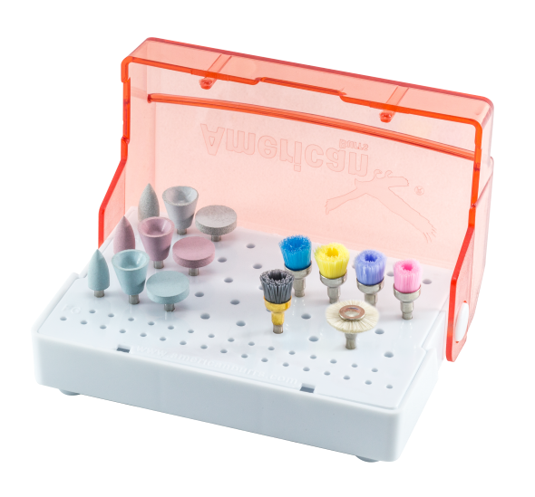 Kit De Acabamento E Polimento De Resina Completo Ultra-gloss American Burrs