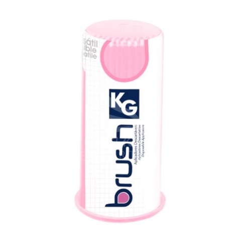 Aplicador Kg Brush Com 100 Rosa Fino