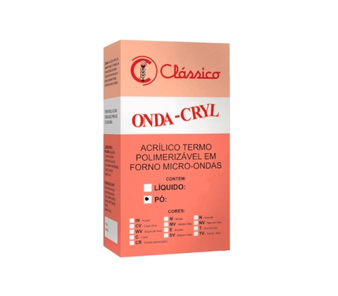 Resina Acrilica Para Micro-ondas Onda Cryl Po Rosa 440gr Classico