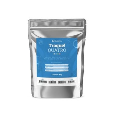 Gesso Tipo 4 Verde 1kg Polidental