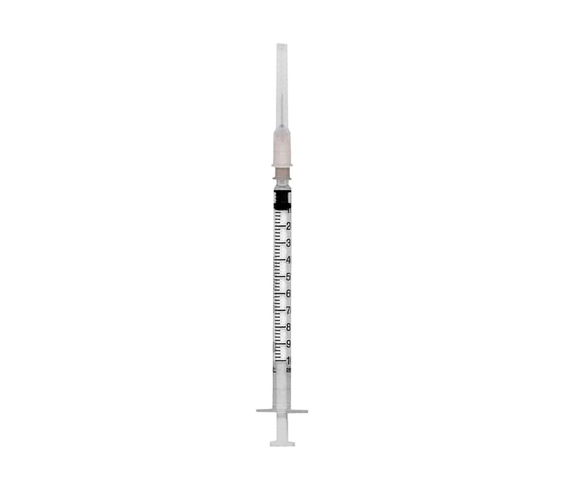 Seringa Desc. 1ml Com Agulha 13x3,8 Luer Slip Bd