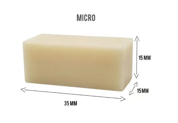 Cera Para Escultura Bloco Micro Marfim Macia Lysanda