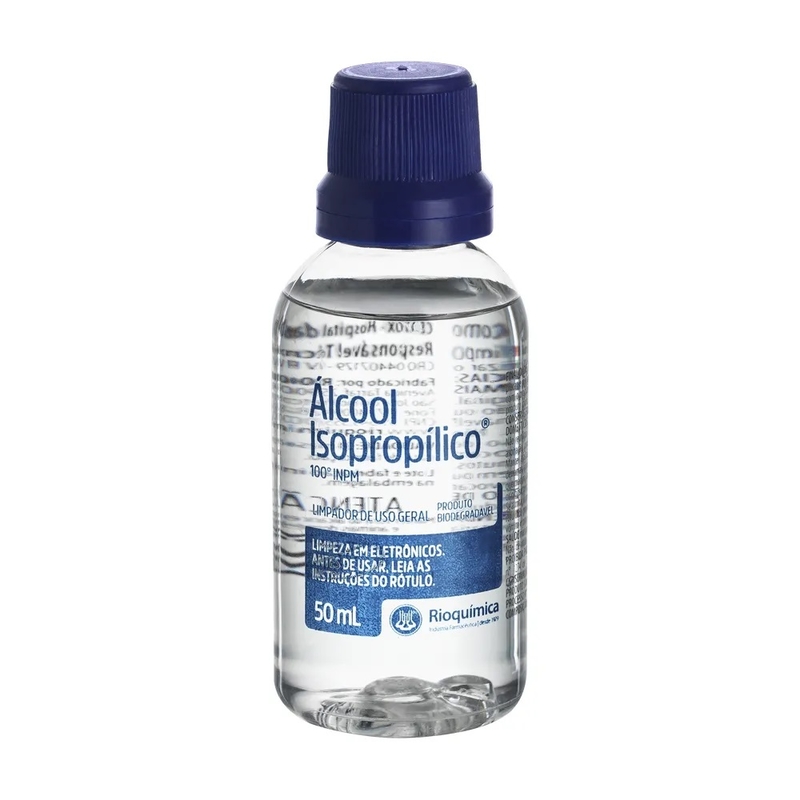 Alcool Isopropilico 50ml Rioquimica