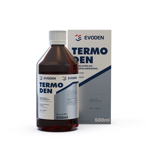 Resina Acrilica Termo Termoden Liq. Com Cross Link 500ml