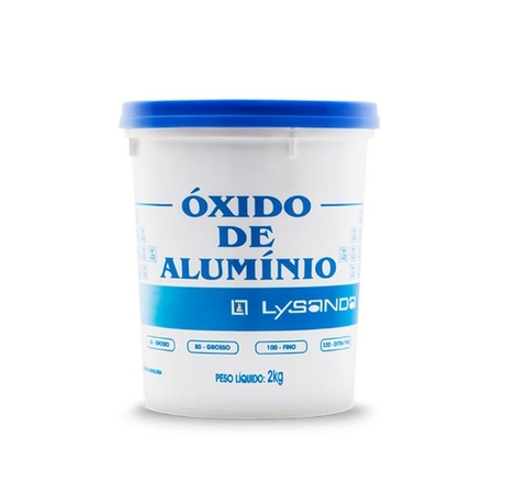 Oxido De Aluminio 180 Microns (80 Graos) Lysanda 2kg