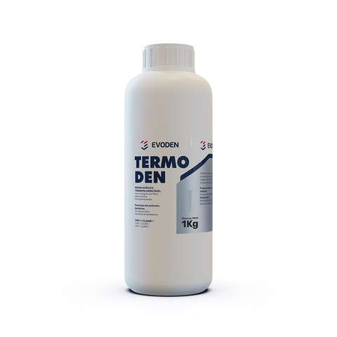 Resina Acrilica Termo Termoden Rosa Po 1 Kg.