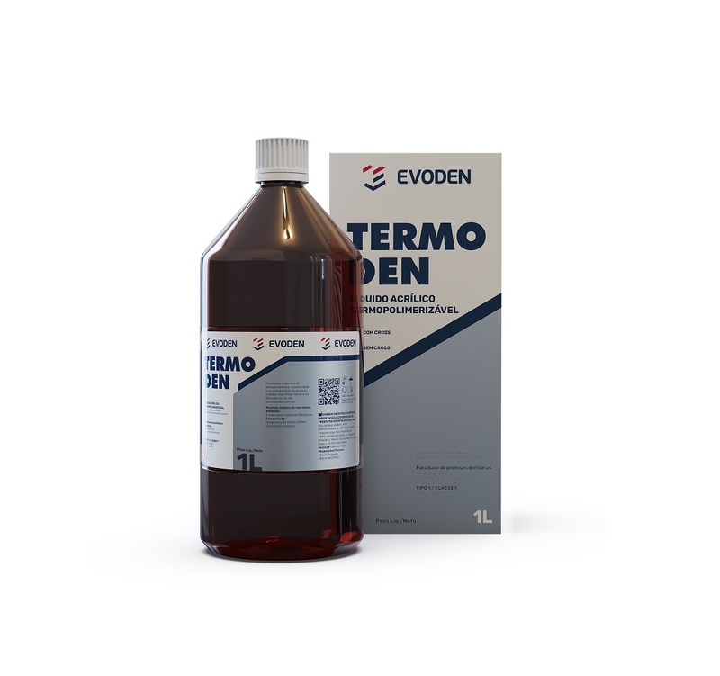 Resina Acrilica Termo Termoden Liq. Com Cross Link 1l