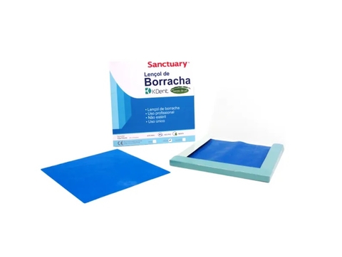Lencol De Borracha Azul Medio Quimidrol