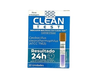 Indicador Biologico 24h Clean-test Com 10 Clean Up