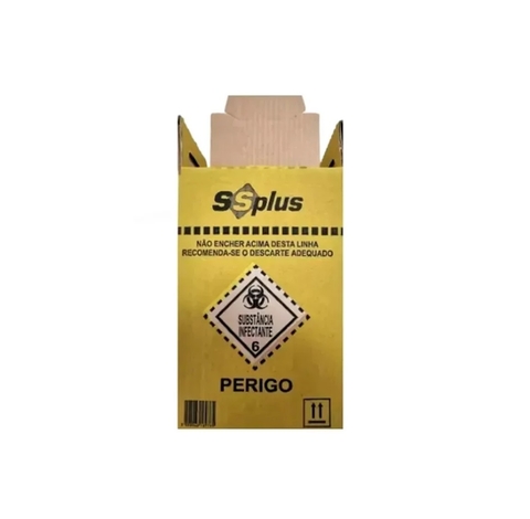 Coletor Mat. Perfurocortante 7lts Ssplus