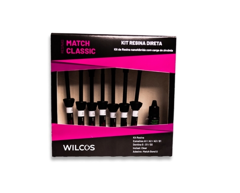 Resina Match Classic Kit Com 7 Wilcos