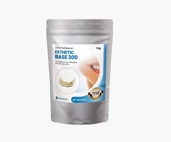 Gesso Tipo 4 Esthetic Base 300 Vanilla 1kg Dentona