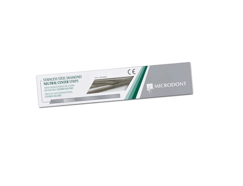 Tira De Lixa Diamantada Diamond Strip 4mm Fina Microdont
