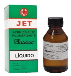 Resina Acrilica Auto Classico Jet Liq. 60ml
