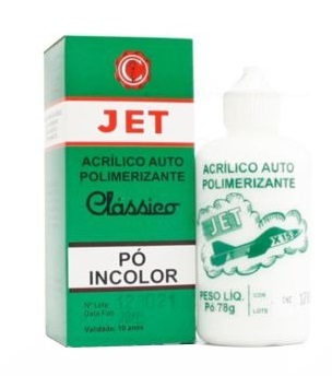 Resina Acrilica Auto Classico Jet Incolor Po 78g