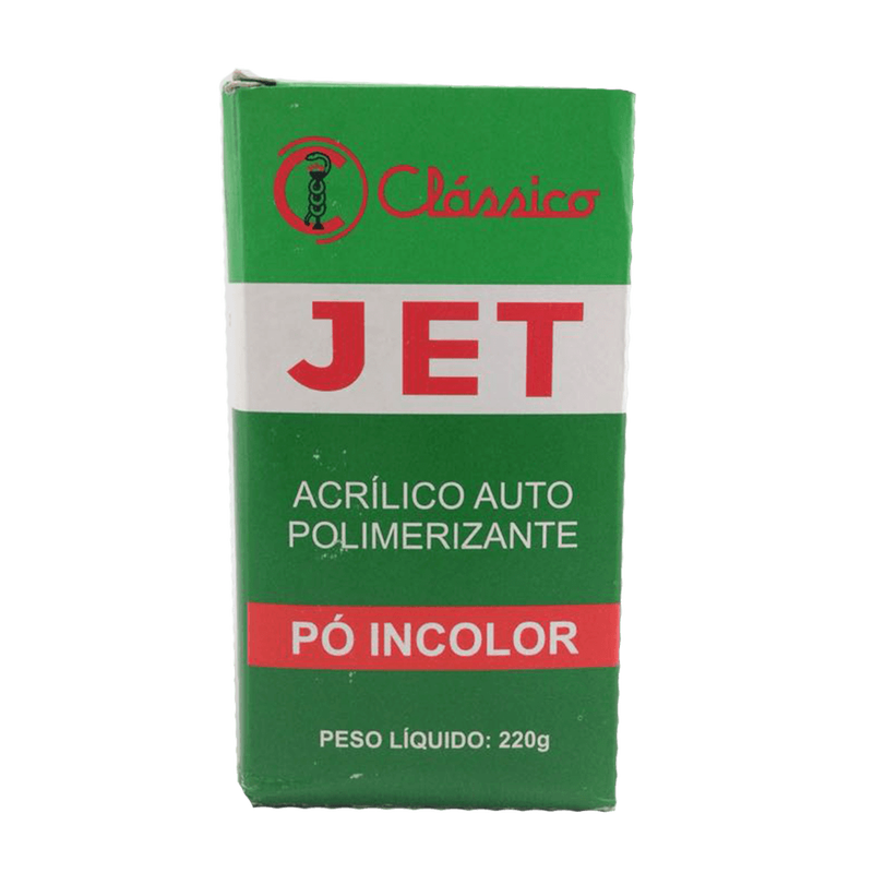 Resina Acrilica Auto Classico Jet Incolor Po 220g