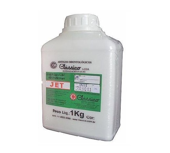 Resina Acrilica Auto Classico Jet Incolor Po 1kg