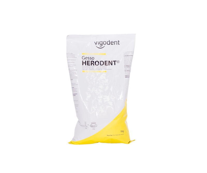 Gesso Pedra Herodent Amarelo Vigodent