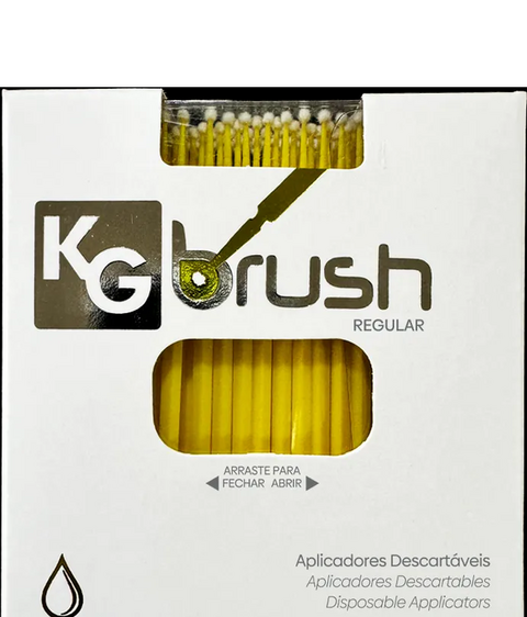 Aplicador Kg Brush Com 100 Amarelo Regular