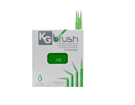Aplicador Kg Brush Com 100 Verde Extrafino