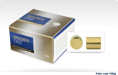 Liga Para Fundicao Golden Cast 100gr Talmax