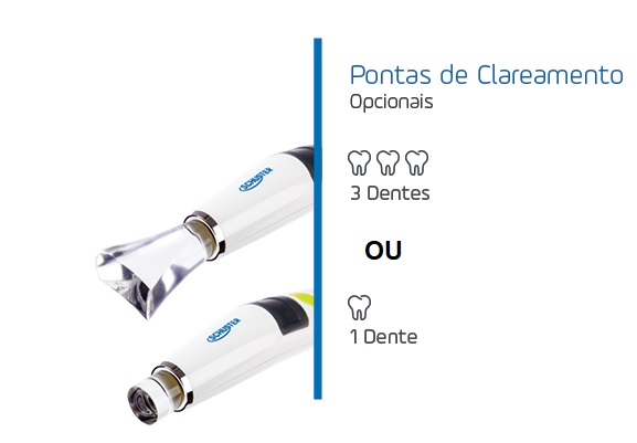 Ponteira Foto Emitter B, C, D Clareamento Schuster