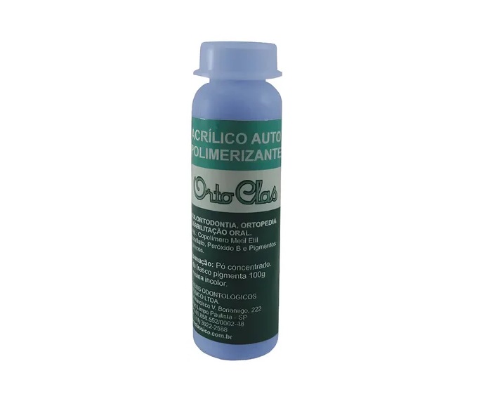 Resina Acrilica Para Orto Orto-class Concentrado Azul Po 6gr Classico